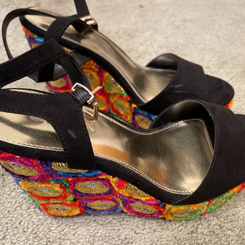 Catwalk 4.5" wedge beauties
